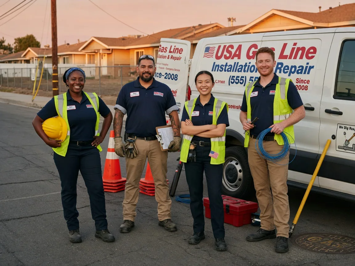 Gas Line Installation company in Likely, CA